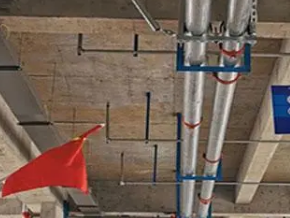 盐湖管廊支架的安装方法